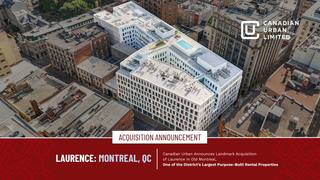 Canadian Urban Laurence Acquisition